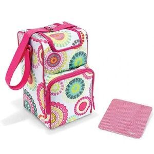 Thirty One Pack N' Pour Thermal Set Citrus Medallion Cutting Board NEW with tags